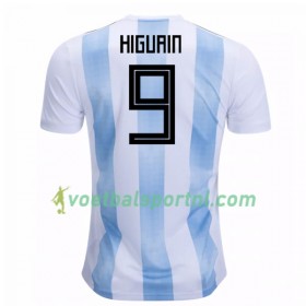 Argentinië Higuain 9 Thuis Shirt WK voetbal 2018